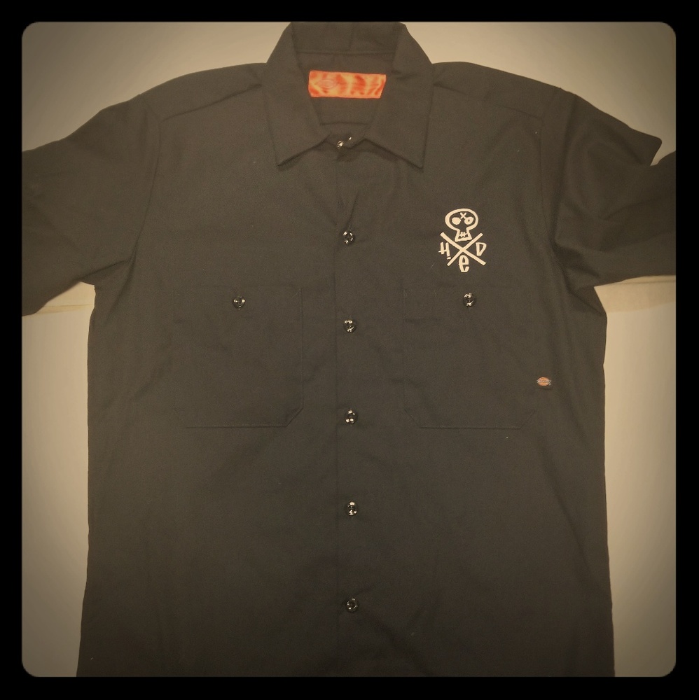 Dickies h.e.d. pe work shirt small